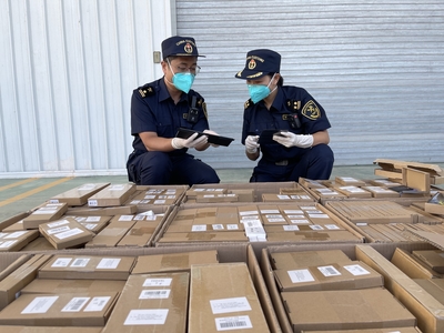 銀川海關首次查獲偽瞞報鋰電池組798個，化學品進出口風險引關注